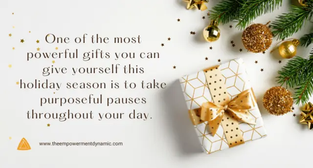 The Power of a Purposeful Pause
