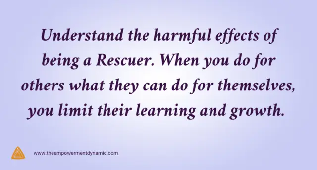 The Rescuer’s Dilemma