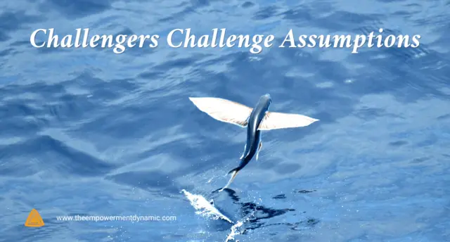 Challengers Challenge Assumptions