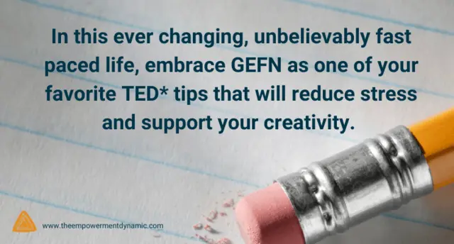 GEFN—Good Enough For Now