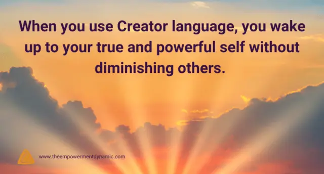 How A Creator Speaks