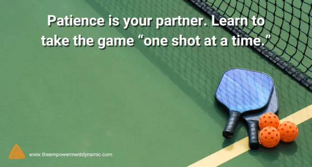Lessons from Pickleball
